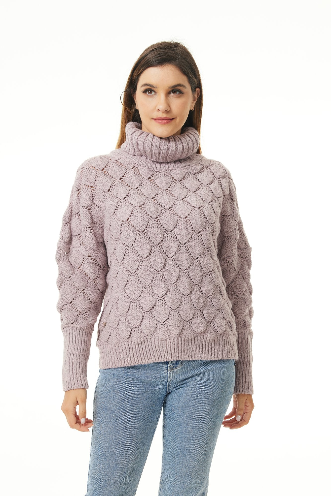 Lavender Haze - Turtleneck Sweater