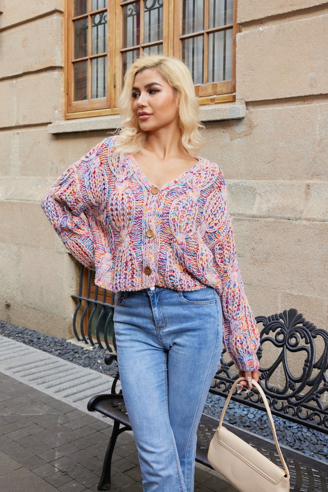 Carnival Charm - Knit Cardigan