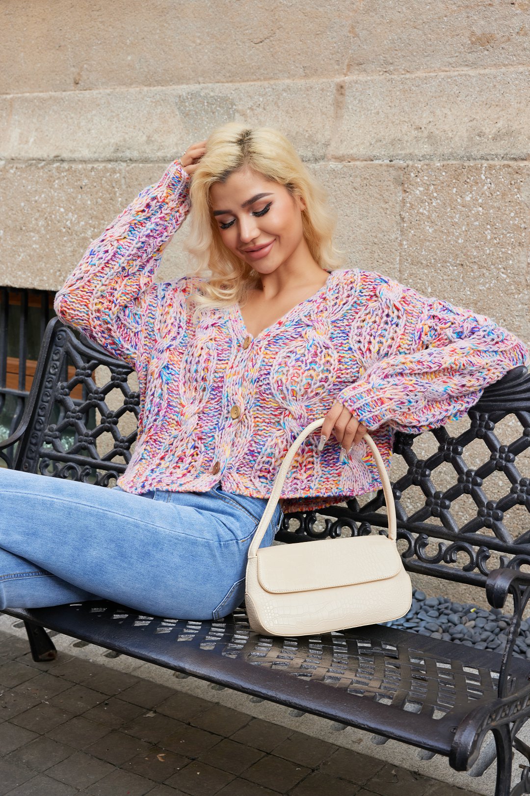 Carnival Charm - Knit Cardigan