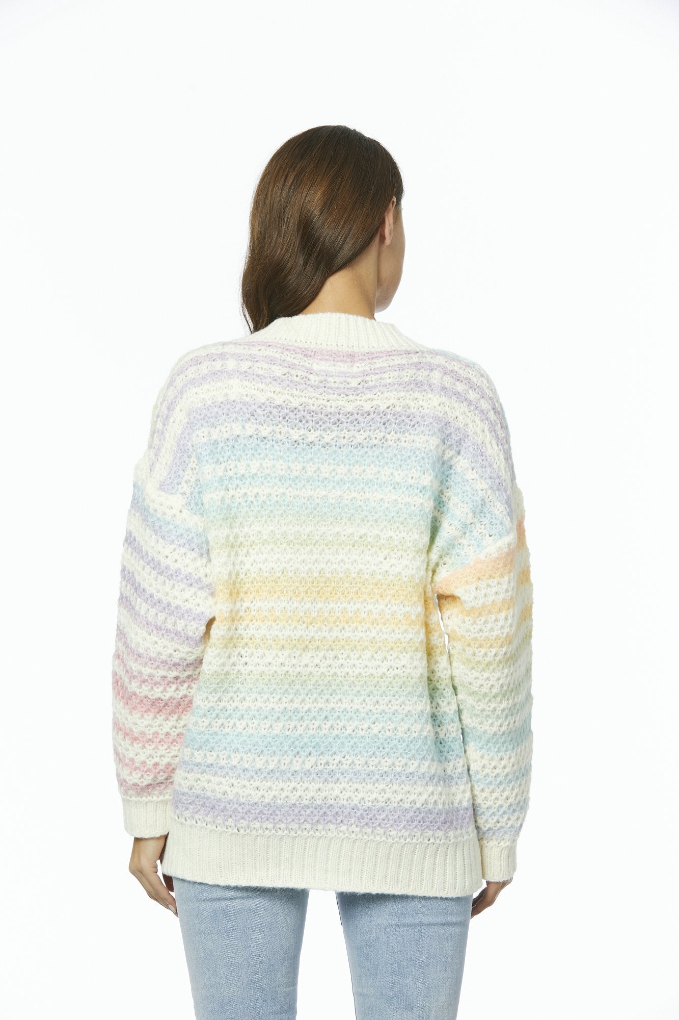 Pastel knit sweater hotsell