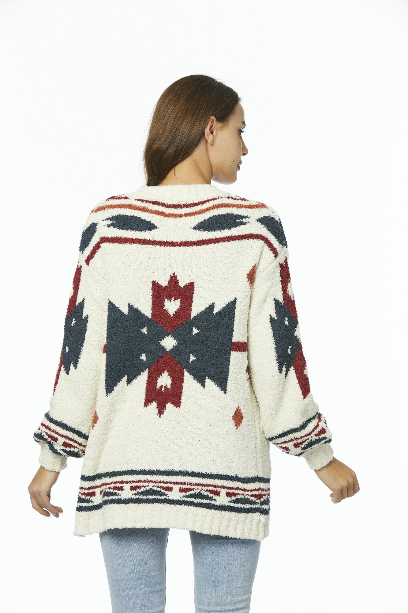 Alpine Chic - Sherpa Cardigan