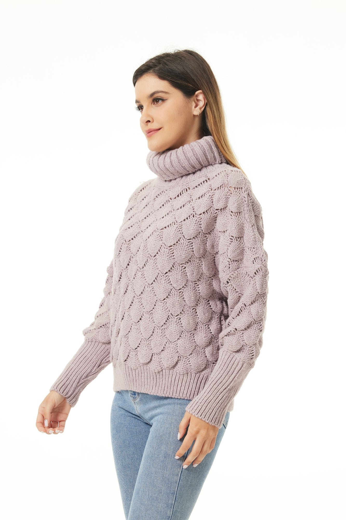 Lavender Haze - Turtleneck Sweater