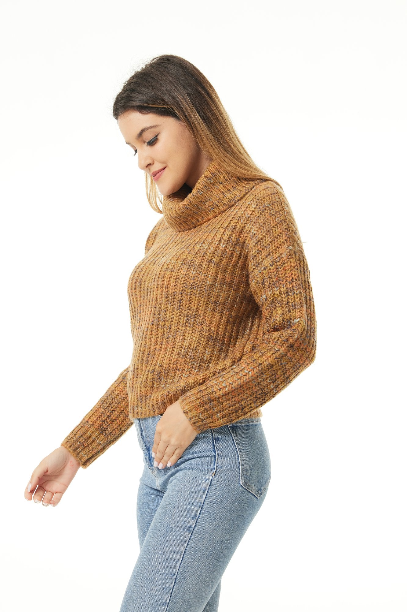 Amber Elegance - Turtleneck