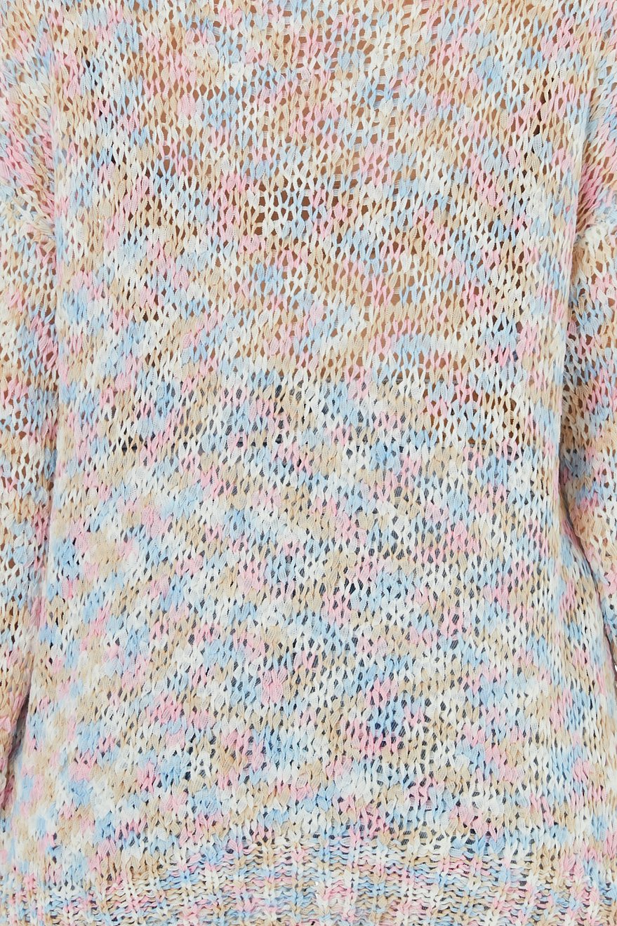 Speckled Serenity - Knit Sweater