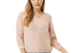 Blush Comfort - Knit Sweater