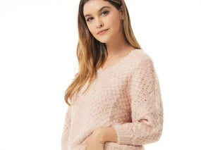 Blush Comfort - Knit Sweater